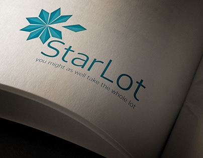 Starwood Hotel Company markası StarLot'un logo tasarımı