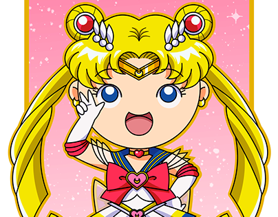 FanArt - Chibi Pretty Guardian Sailor Moon