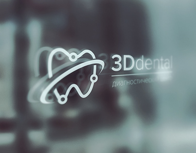 Лого и сайт для центра 3D Dental