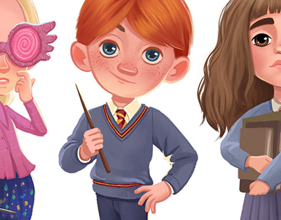 Harry Potter. Character design