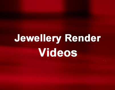 Jewellery Render Videos