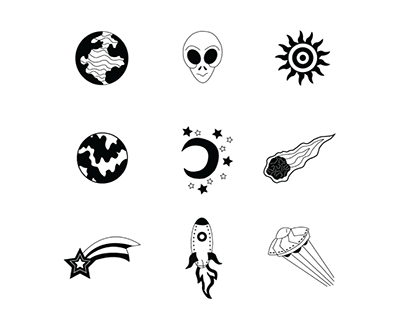 Outer Space Icons