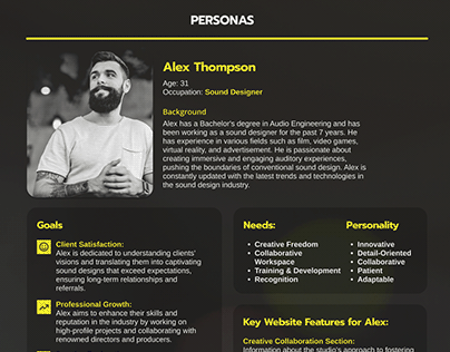 Project thumbnail - BSR | Personas & Information Architecture