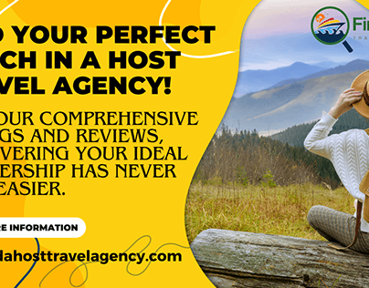 Discover Your Ideal Host Travel Agency Partner Today!