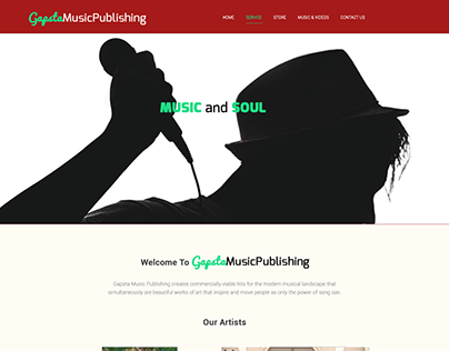 Gapsta Music Publishing - Official ReDesign