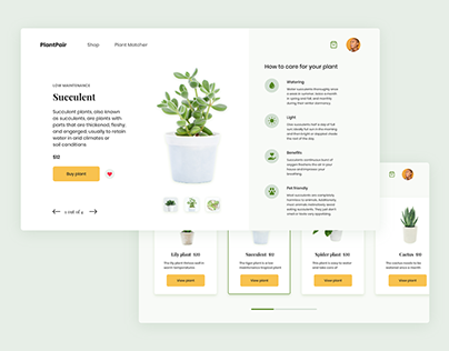 Plant Matching Website