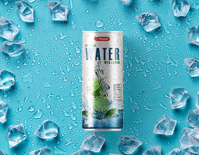 Social Media Banner Design For Lamon Flavor Water