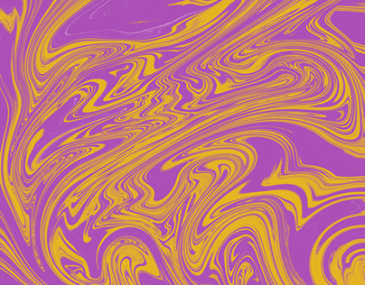 Pink Yellow liquid marble background
