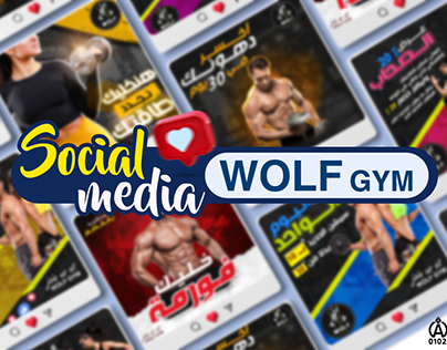 " WOLF GYM " Social Media Project