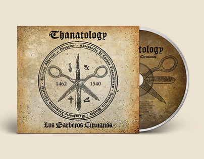 Thanatology "Los Barberos Cirujanos" | Album Art