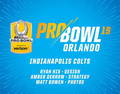 2019 Colts Pro Bowl Social Graphics Package