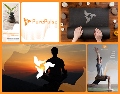 PurePulse | Meditation App Logo