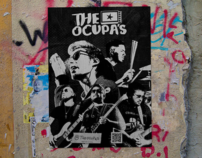 Poster rock band - The Ocupa's