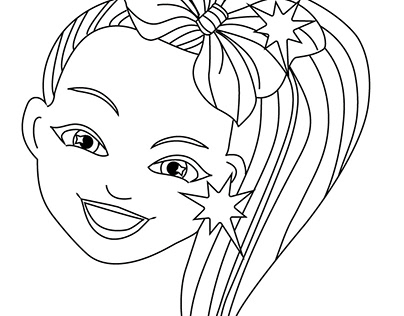 Jojo Siwa coloring pages for kids