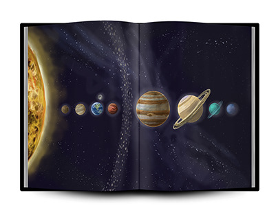 Natural science book illustrations