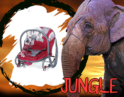 Leżaczek Jungle - reklama FB