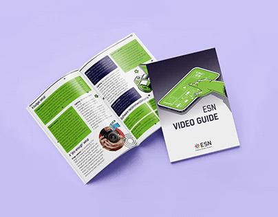 ESN Video Guide Booklet Design