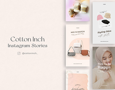 Cotton Inch Instagram Stories