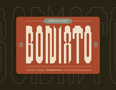 Boniato | Typeface design