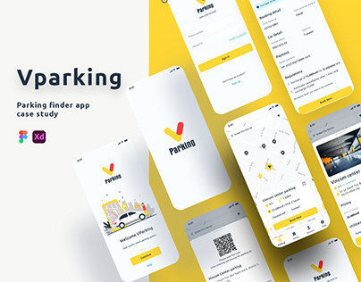 Vparking | Parking app | case study