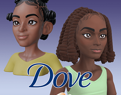 Project thumbnail - Dove: Code my Crown Campaign, Bantu Knots & Loc'd Bob