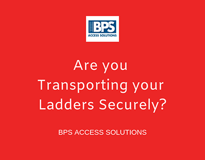 Are you Transporting your Ladders Securely?