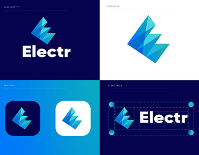 Electr Modern Tech Business Logo Design