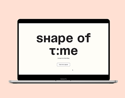 Shape of Time - Interactive Website