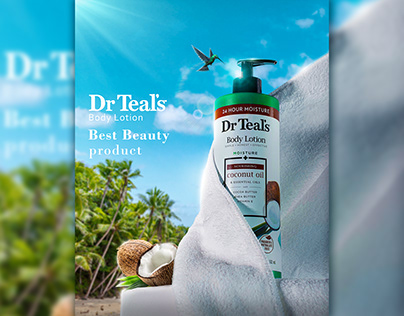 Dr Teals | Body Lotion advertising