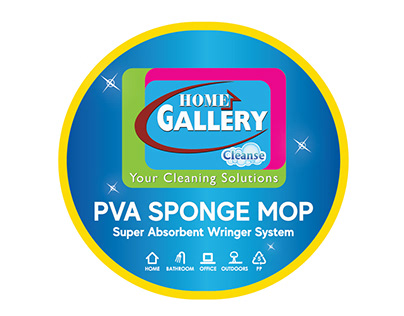 HOME GALLERY - PVA Sponge Mop Sticker Design