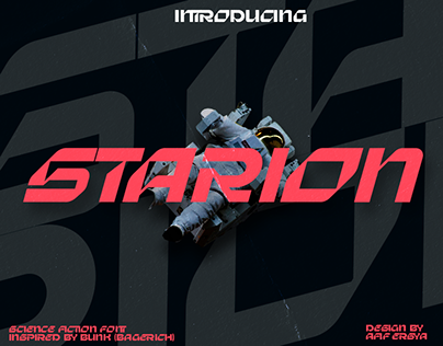 Project thumbnail - STARION | FREE SCI FI FONT
