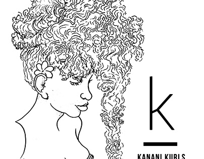 Project thumbnail - Kanani Kurls Logo
