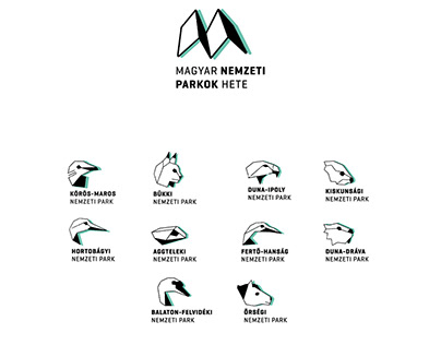 Magyar Nemzeti Parkok Hete event redesign.
