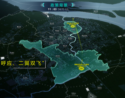 Data visualization for Shanghai city government