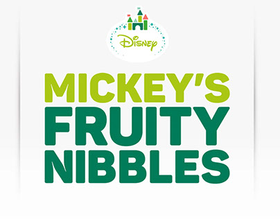 Mickey's Fruity Nibbles - Packaging