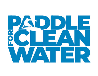 Paddle for Clean Water benefit logo
