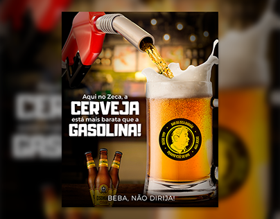 Beer cheaper then gasoline - Facebook Ads Campaign
