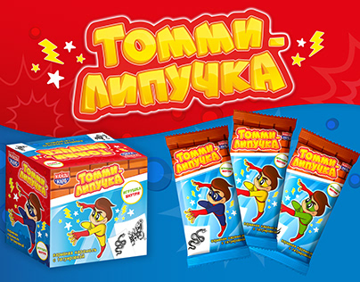 Package design "Tommy sticky"