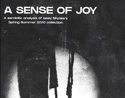 A Sense Of Joy Analysis