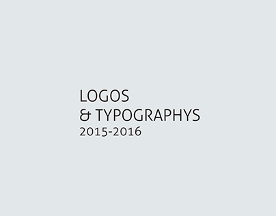 LOGOS & TYPOGRAPHYS 2015-2016