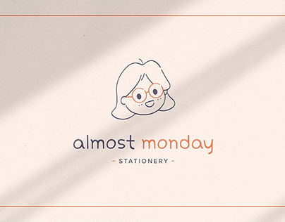 Project thumbnail - Almost Monday - Brand Identity Design