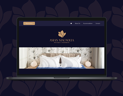 Asian Magnolia very first UX/UI project