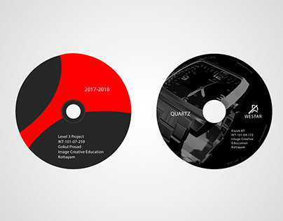 CD Sticker Design