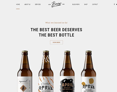 Craft Beer - Brewery or Pub WordPress Theme