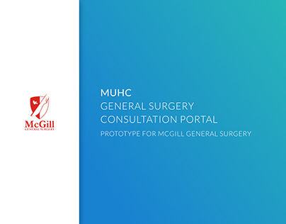 Project thumbnail - Patient Management CMS Prototype for MUHC