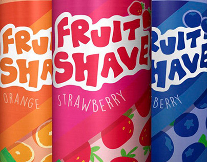 Fruit Shave Product Design and Direct Mail Campaign