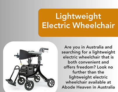 Shop Online lightweight Electric Wheel chair Australia