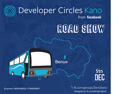 Project thumbnail - Facebook Dev Circle Kano Road Road Show Dec 2017