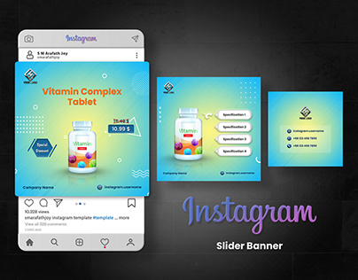 Social Media Banner (Instagram Slides)
