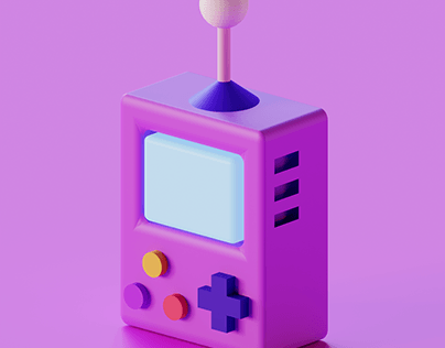 Nintendo Game Boy - 3D Animation on Behance